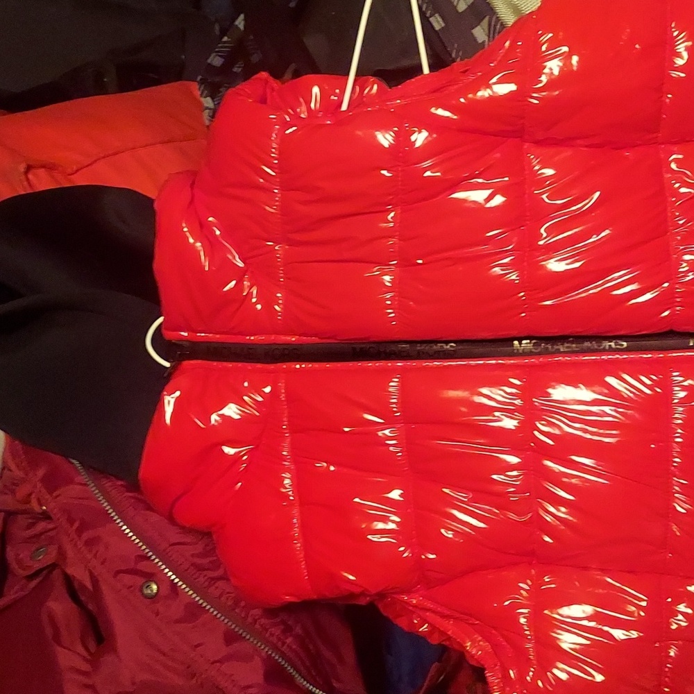 Michael  kors red vest brand new